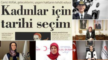 'Erdoğan kazanırsa kadınlara hayat hakkı bile yok' dediler,en kritik görevlere onlar geldi