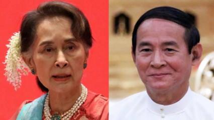 Aung San Suu Kyi ve Win Myint için af çıkartıldı