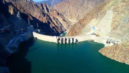 Bakan Yumaklı: Yusufeli Barajı'nda su miktarı 1,5 milyar metreküpe ulaştı!