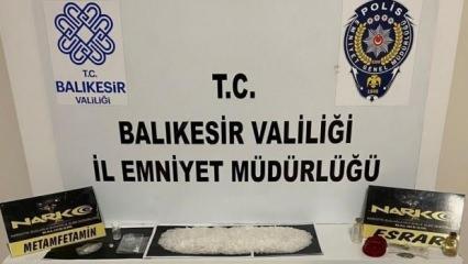 Balıkesir'de uyuşturucu operasyonu: 87 gözaltı