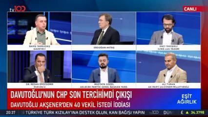 CHP'li Barış Yarkadaş ile Gelecek Partili Mustafa Güzel arasında "pasif-agrasif" tartışma!