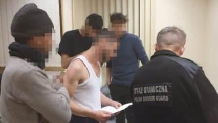 28 Türk, Polonya'ya kaçak girerken yakalandı
