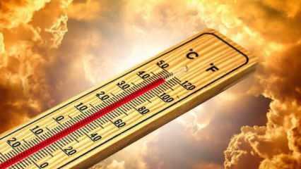 4 ilde sıcaklık rekoru kırıldı! 52 dereceyi gördü