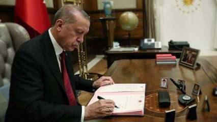 Cumhurbaşkanı Erdoğan imzaladı! 57 ile yeni vali ataması yapıldı