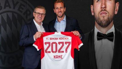 Harry Kane resmen Bayern Münih'te