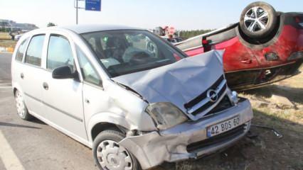 Konya’da feci kaza: 6 yaralı