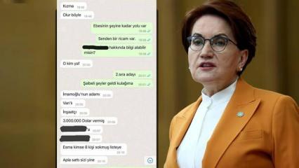 Meral Akşener milletvekili borsası kurmuş! Whatsapp mesajları ifşa oldu