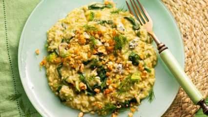 Risotto nasıl yapılır? MasterChef Girit kabaklı kaymaklı risotto tarifi!