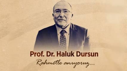 TBMM Başkanı Kurtulmuş, Prof. Dr. Ahmet Haluk Dursun'u andı