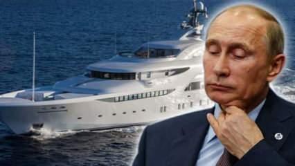 Putin'in lüks yatının görüntüleri sızdırıldı