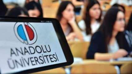 Anadolu Üniversitesi açıköğretim kayıtları başladı