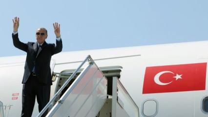 Cumhurbaşkanı Erdoğan Macaristan'dan ayrıldı