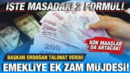 Emekliye ek zam müjdesi! Meclis'e gelecek! İşte masadaki 2 formul!