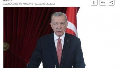Erdoğan'ın Kıbrıs açıklaması dünya basınında