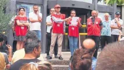 Kadıköy Belediyesi’nde iş bırakma eylemi
