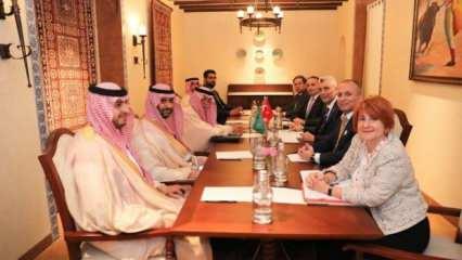 Türk ve Suudi Arabistan ticaret heyeti bir araya geldi