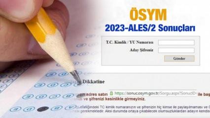 2023 ALES/2 sonuçları açıklandı mı? ÖSYM akademik takvimi duyurdu!
