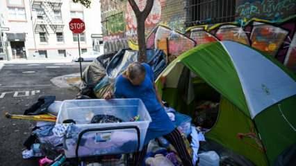 ABD'de uyuşturucu ve hayat pahalılığı nedeniyle evsizlerin oranı artıyor! 