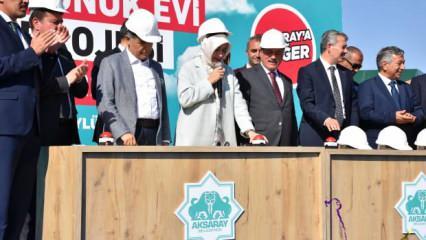 Aksaray Belediyesi Hasta Yakını Konukevi ve Külliyesi'nin temeli atıldı