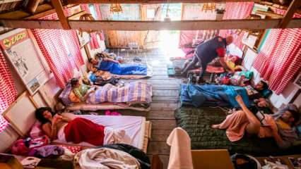 Karadağ'da uzun yatma yarışması: 21 gündür yatıyorlar birinciye büyük ödül verilecek