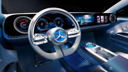 Mercedes, CLA'nın elektrikli konseptini tanıttı