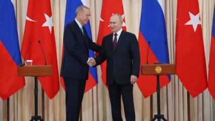 Putin'den Başkan Erdoğan'a jest! Bizzat takdim etti