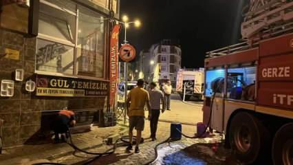 Sinop'ta iş yerinde çıkan yangın söndürüldü