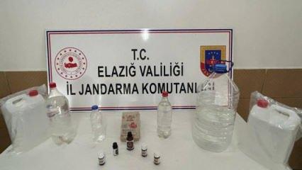 Elazığ’da kaçak içki operasyonu! 