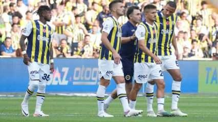 Fenerbahçe'de şok sakatlık! 3. dakikada sakatlandı