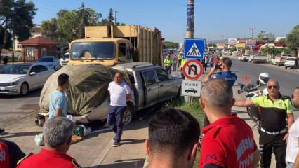 Mersin'de katliam gibi kaza... Çöp kamyonu kamyoneti ezdi: 4 ölü, 2 yaralı