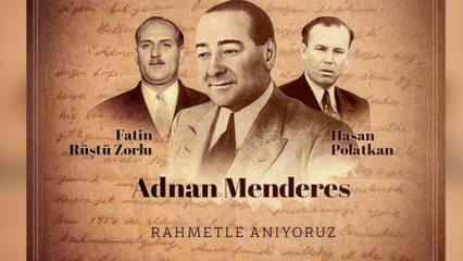 Numan Kurtulmuş, Adnan Menderes ve arkadaşlarını idam edilişlerinin 62. yılında andı