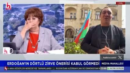 Cumhurbaşkanı Erdoğan övgüsü yayını kestirdi! 'Erdoğan'ı duyunca böyle oluyorum...'