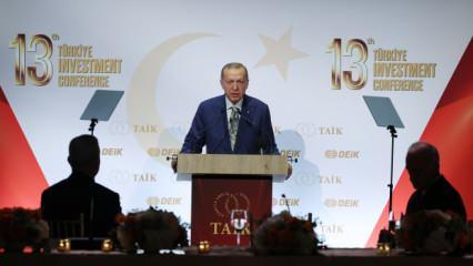 Cumhurbaşkanı Erdoğan'dan yabancı yatırımcılara çağrı ve AB açıklaması