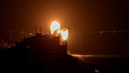 İsrail, Gazze'ye bombardıman başlattı