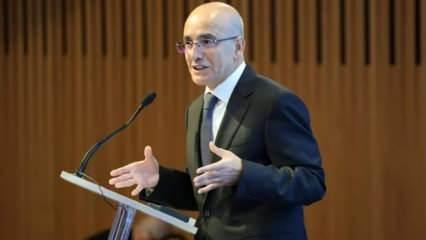 Mehmet Şimşek'in açıklamaları Bloomberg manşetinde