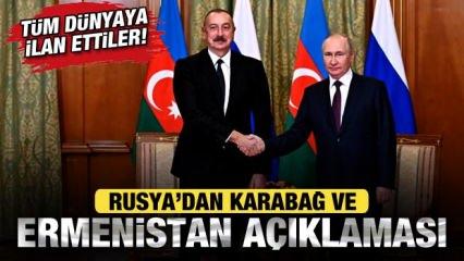 Rusya tüm dünyaya ilan etti: Karabağ'daki Ermeniler teslim oldular!