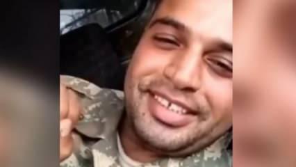 Şehit olan Azerbaycanlı askerin vurulduktan sonra çektiği vasiyet videosu yürek dağladı