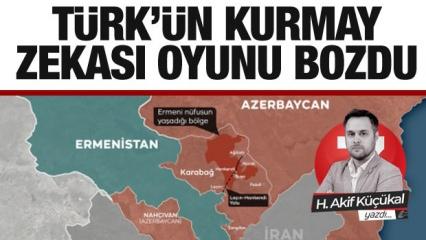 Türk'ün kurmay zekası Karabağ'da oyunu bozdu!