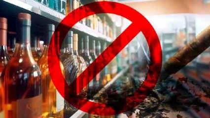 Tütün ve alkol satış yasağı genişletildi! Artık oralarda da yasak