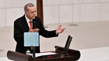 Başkan Erdoğan'dan TBMM'de tüm partilere yeni anayasa çağrısı