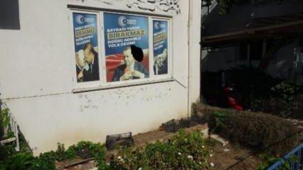 Çanakkale'de AK Parti ofisine saldırı