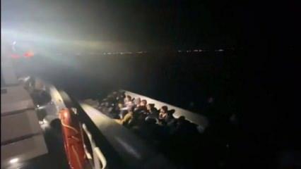 Düzensiz göçmenler mobil radara yakalandı