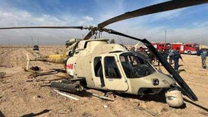 Irak’ta askeri helikopter düştü! 2 pilot yaralı