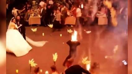Irak'ta düğün salonundaki yangın faciasının yeni görüntüleri ortaya çıktı!
