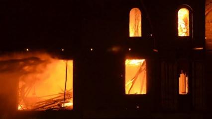 İsveç'te bir camide yangın çıktı