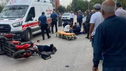 Adana'da acı kaza! 1 bebek öldü, 3 kişi yaralandı