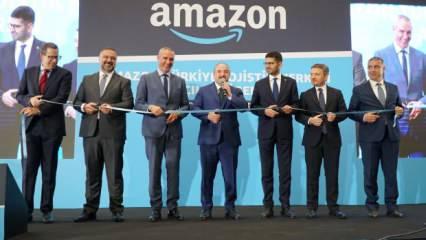 Amazon'un Türkiye'deki ilk lojistik merkezi açıldı!