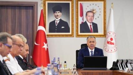 Bakan Yerlikaya başkanlığında kritik toplantı