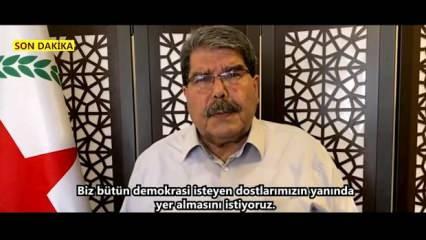 Terörist elebaşlarından Salih Müslim Batı'ya ağladı: Türkiye'yi durdurun