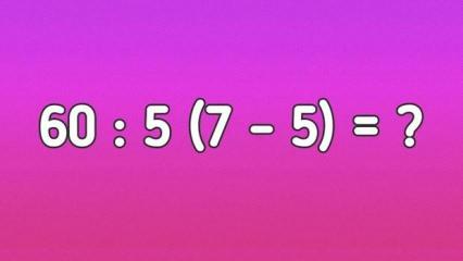 Matematik becerinizi gösterin #3: Yalnızca matematik konusunda uzman bir beyin bu viral matematik problemini 15 saniyede çözebilir!